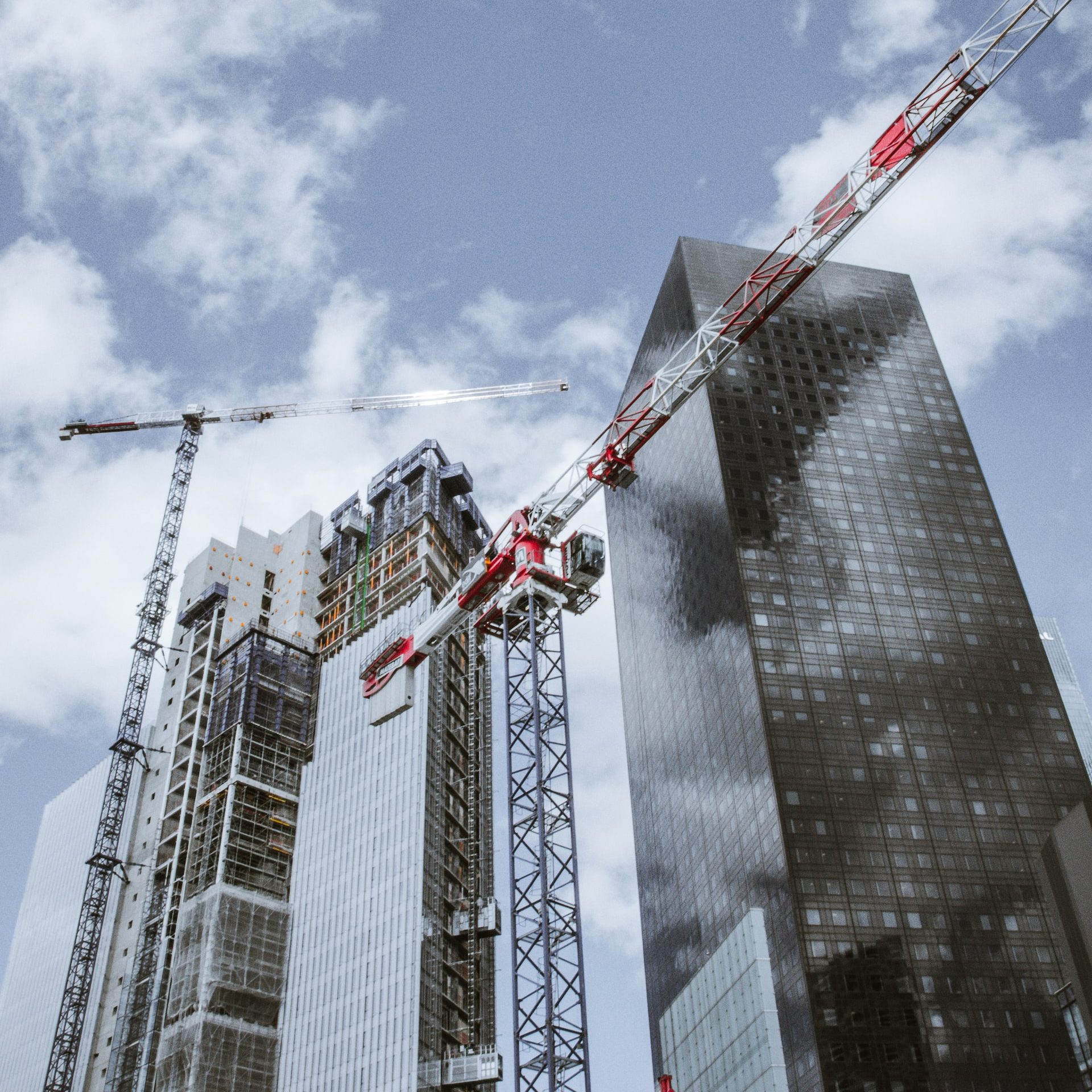 grey concrete buildings